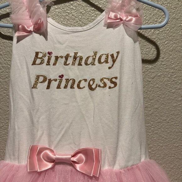 Happy Birthday Belerina Style Dress Size 3-4 - Picture 2 of 7